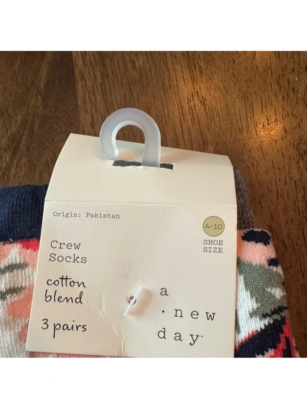 Bundle: new day Floral, Stripe, Polka Dot Socks - 9 Pairs Total